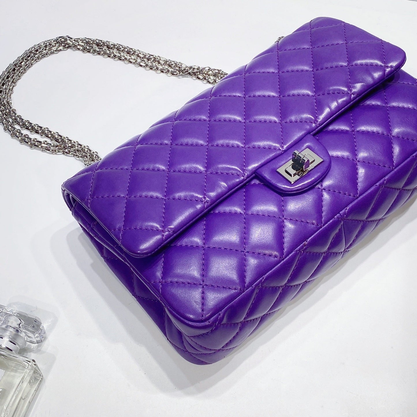 No.3418-Chanel Lambskin Medium Reissue 2.55 Flap Bag