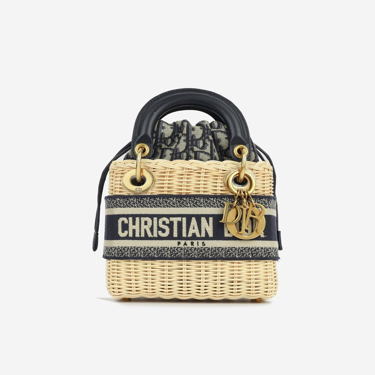 Luxury Dior Mini Lady Luxury Dior - Beige Wicker
