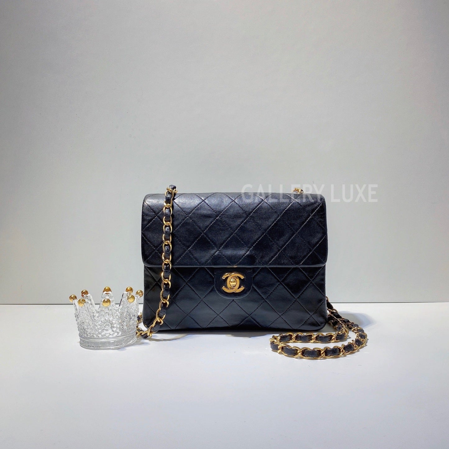 No.2918-Chanel Vintage Lambskin Classic Mini 20cm
