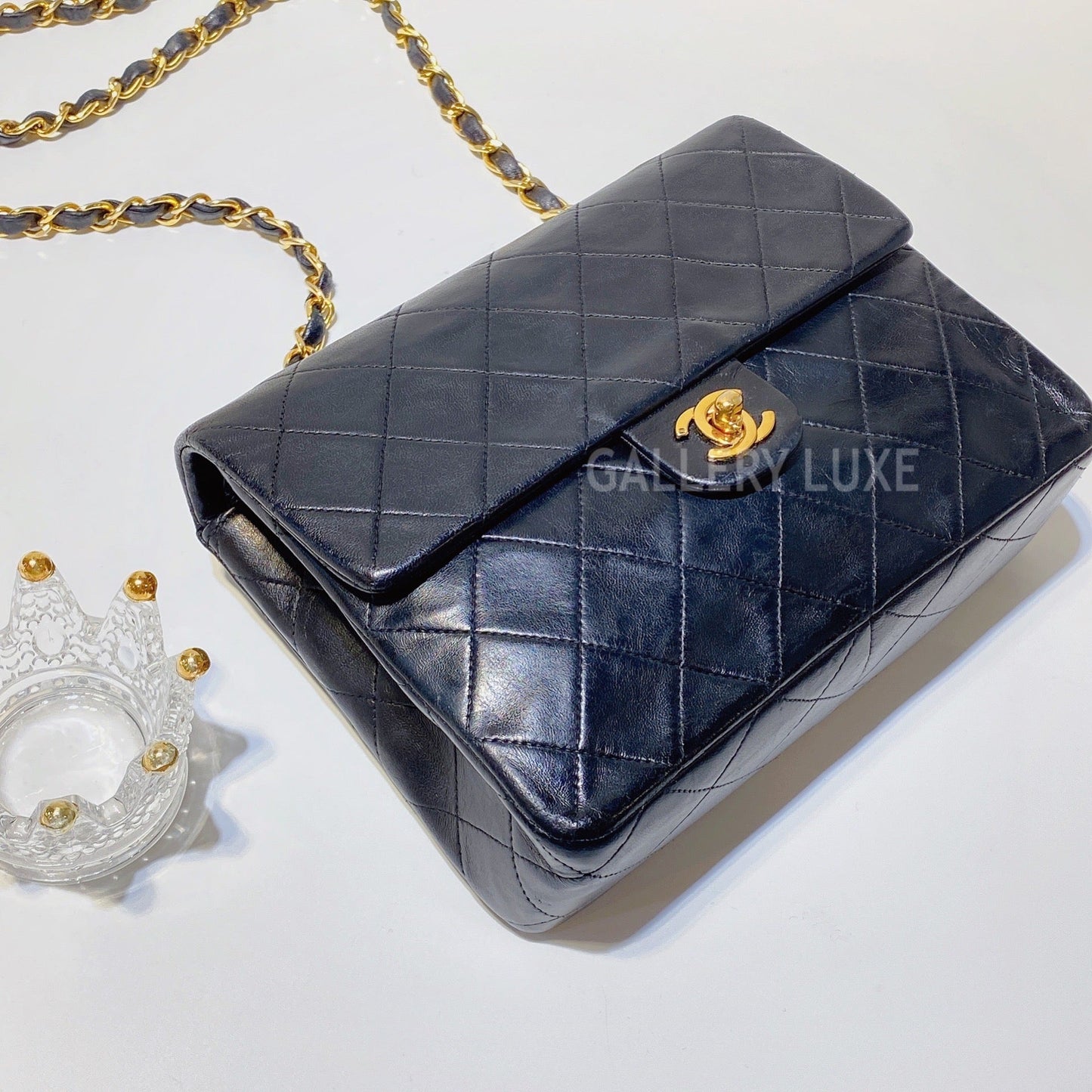 No.2918-Chanel Vintage Lambskin Classic Mini 20cm