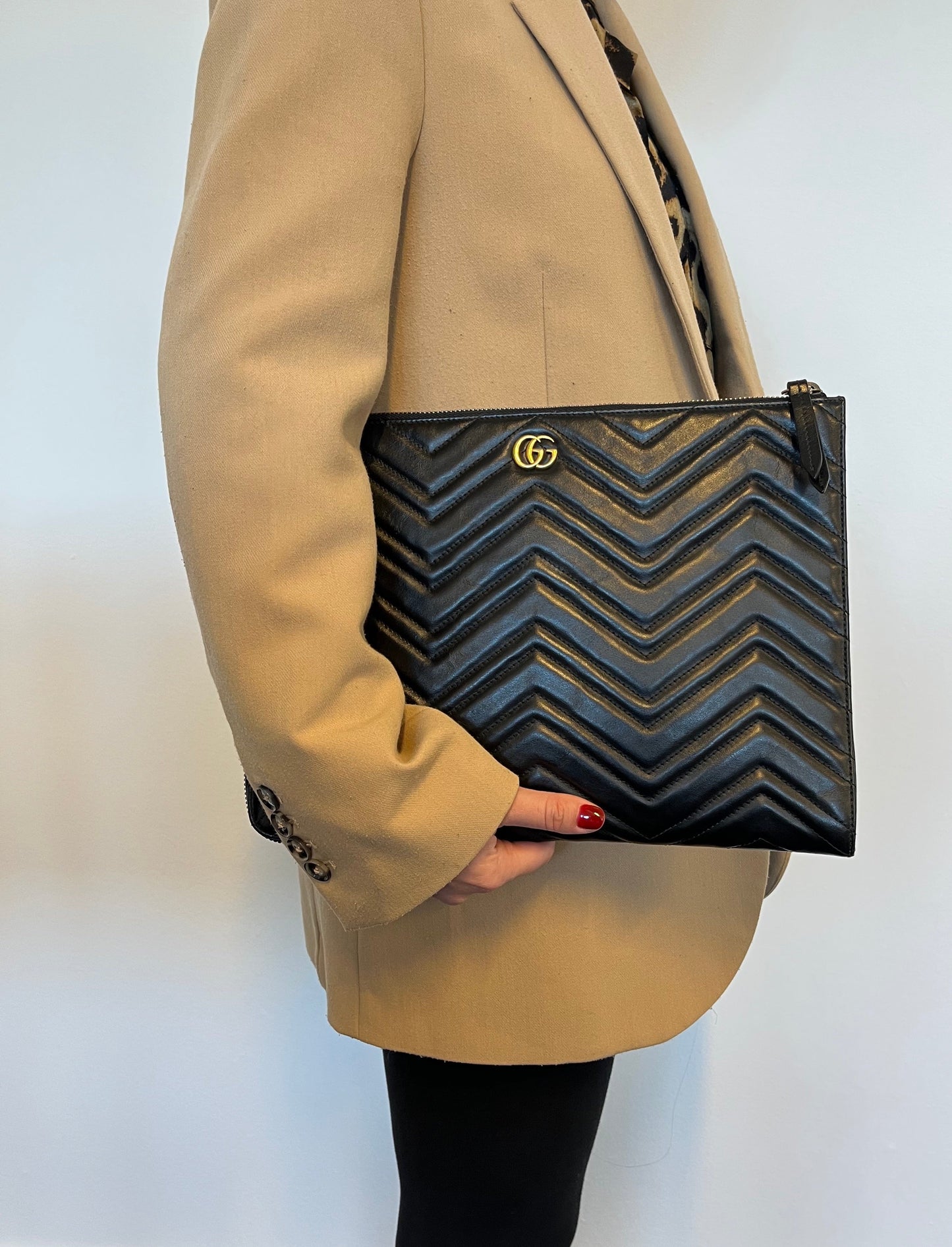 Luxury Gucci Pouch/Computer Sleeve