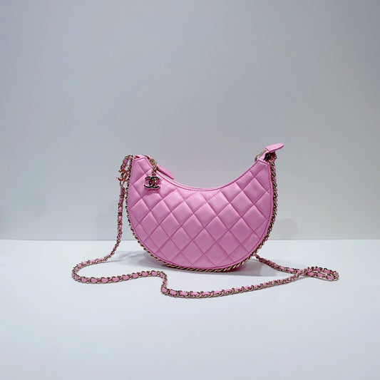No.3787-Chanel Small Hula Hook Hobo Bag (Brand New / 全新貨品)