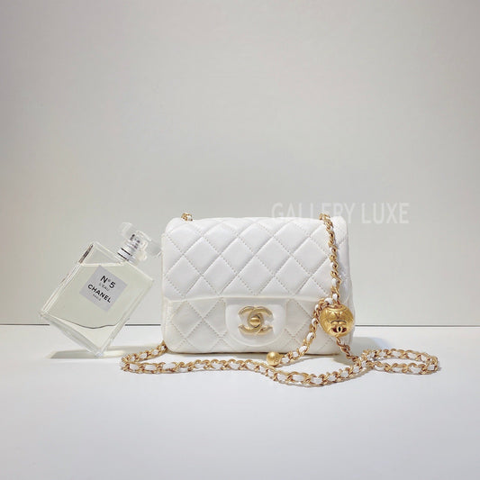 No.2937-Chanel Pearl Crush Square Mini Flap Bag
