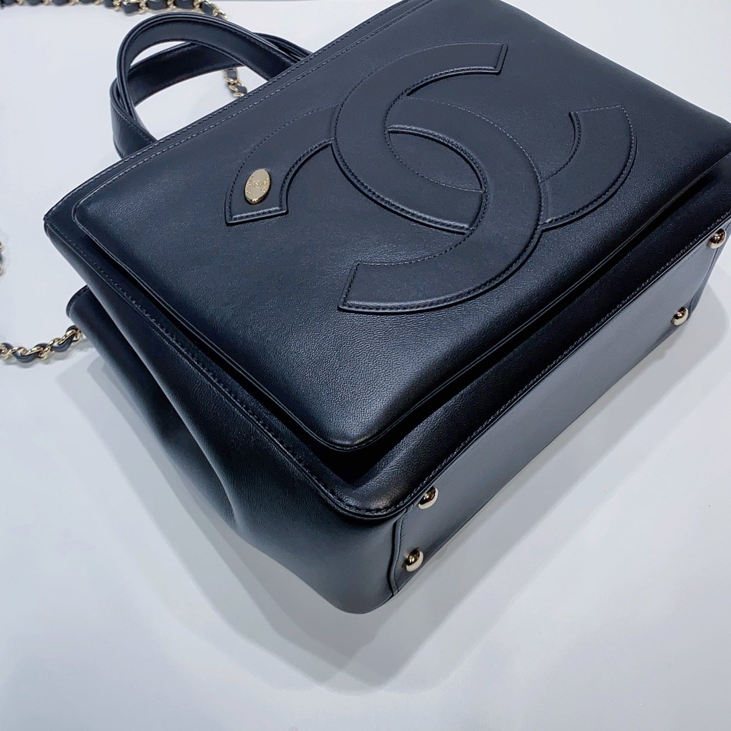 No.3798-Chanel CC Mania Shopping Tote Bag