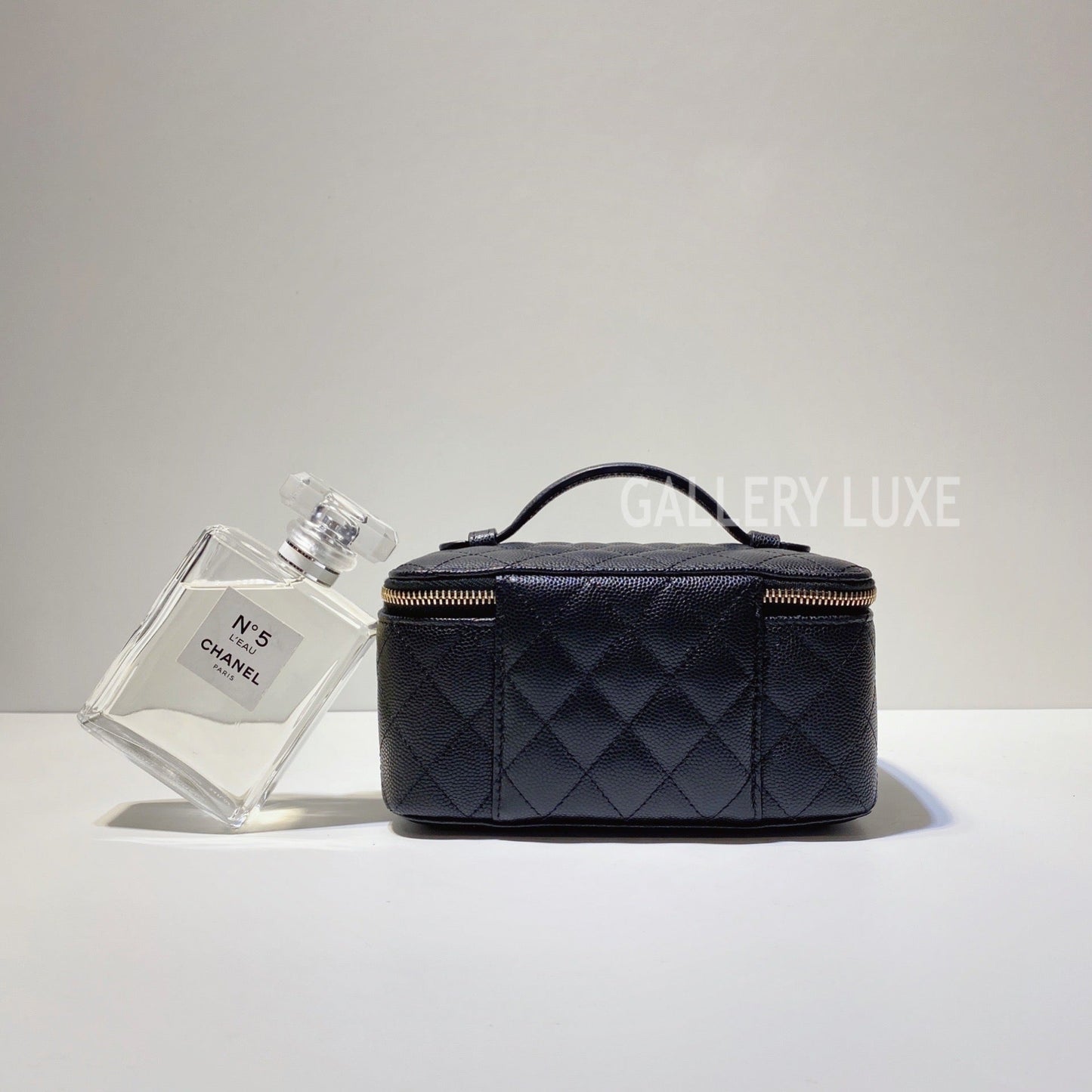 No.3207-Chanel Caviar Coco Beauty Jewellery Box