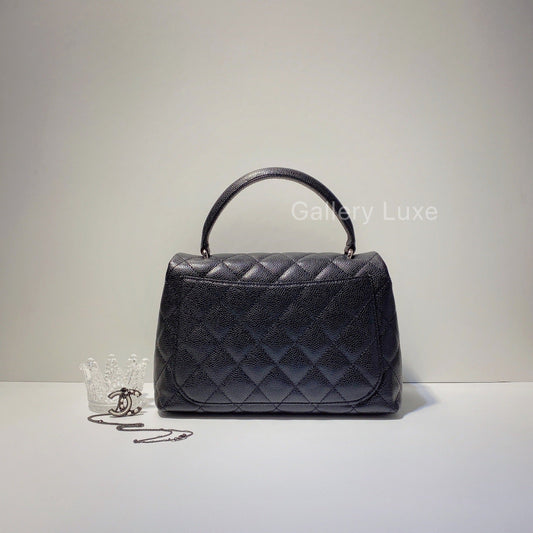 No.2641-Chanel Caviar Timeless Classic Top Handle Bag