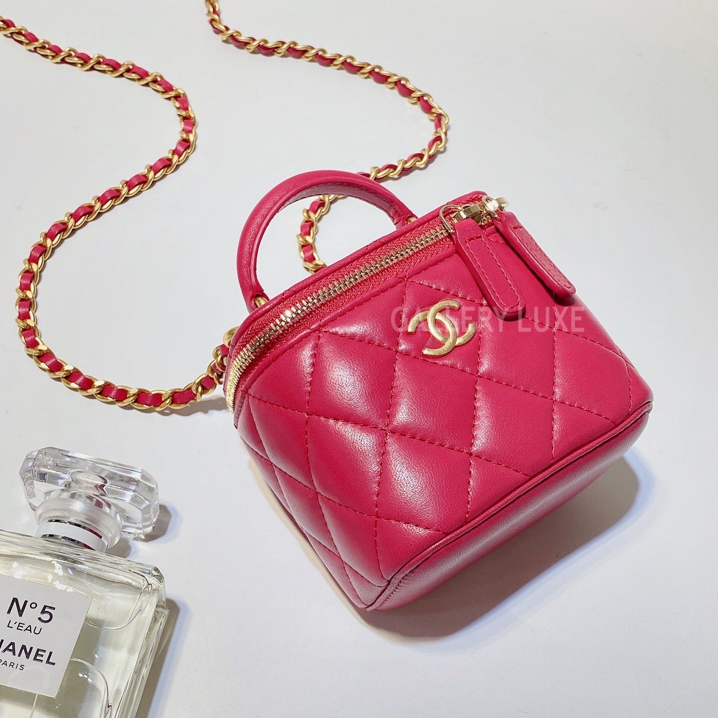 No.2949-Chanel Small Vanity with Chain (Brand New /全新)