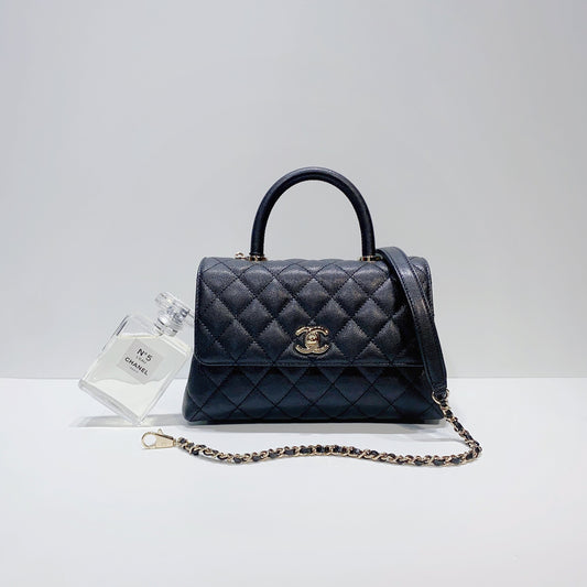 No.3796-Chanel Caviar Small Coco Handle