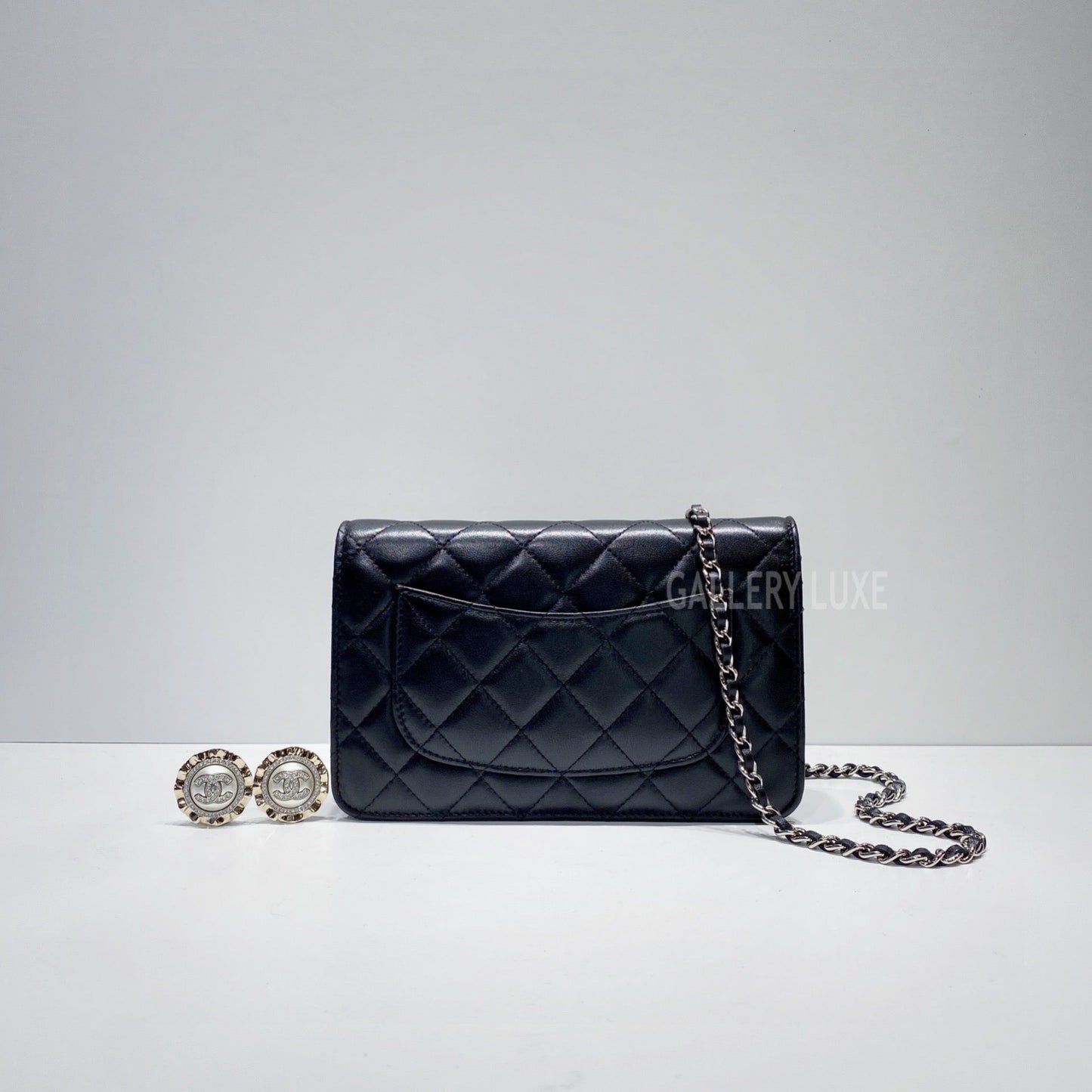 No.3434-Chanel Lambskin Timeless Classic Wallet On Chain