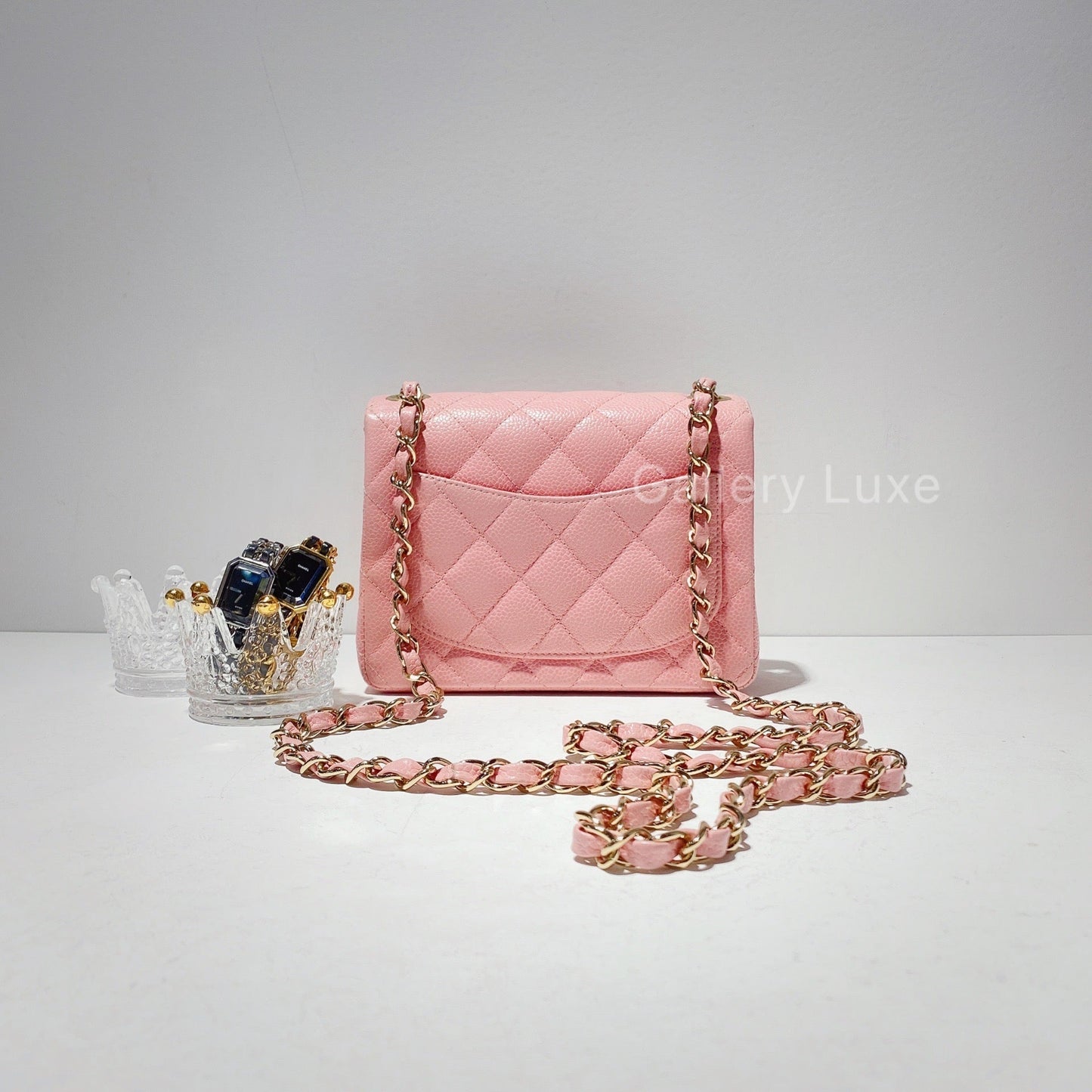 No.2336-Chanel Vintage Caviar Mini 17cm