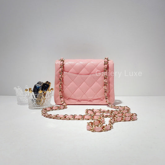 No.2336-Chanel Vintage Caviar Mini 17cm