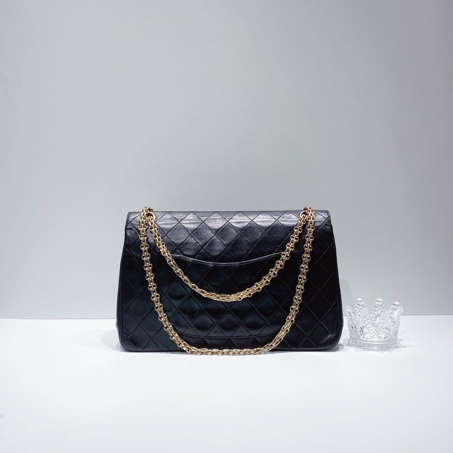 No.2921-Chanel Vintage Lambskin Classic Flap Bag