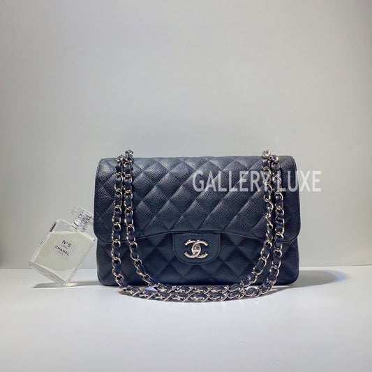 No.3241-Chanel Caviar Timeless Classic Flap Jumbo