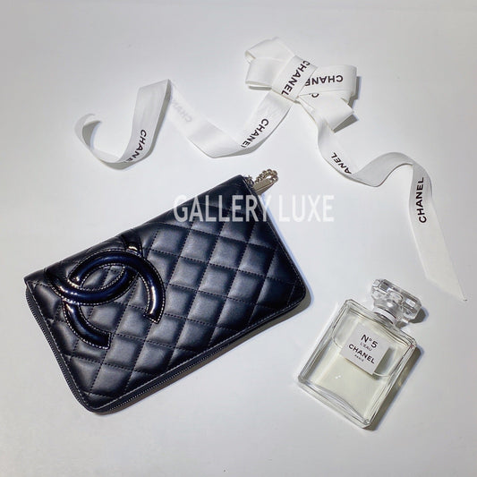 No.3224-Chanel Cambon Zip Long Wallet