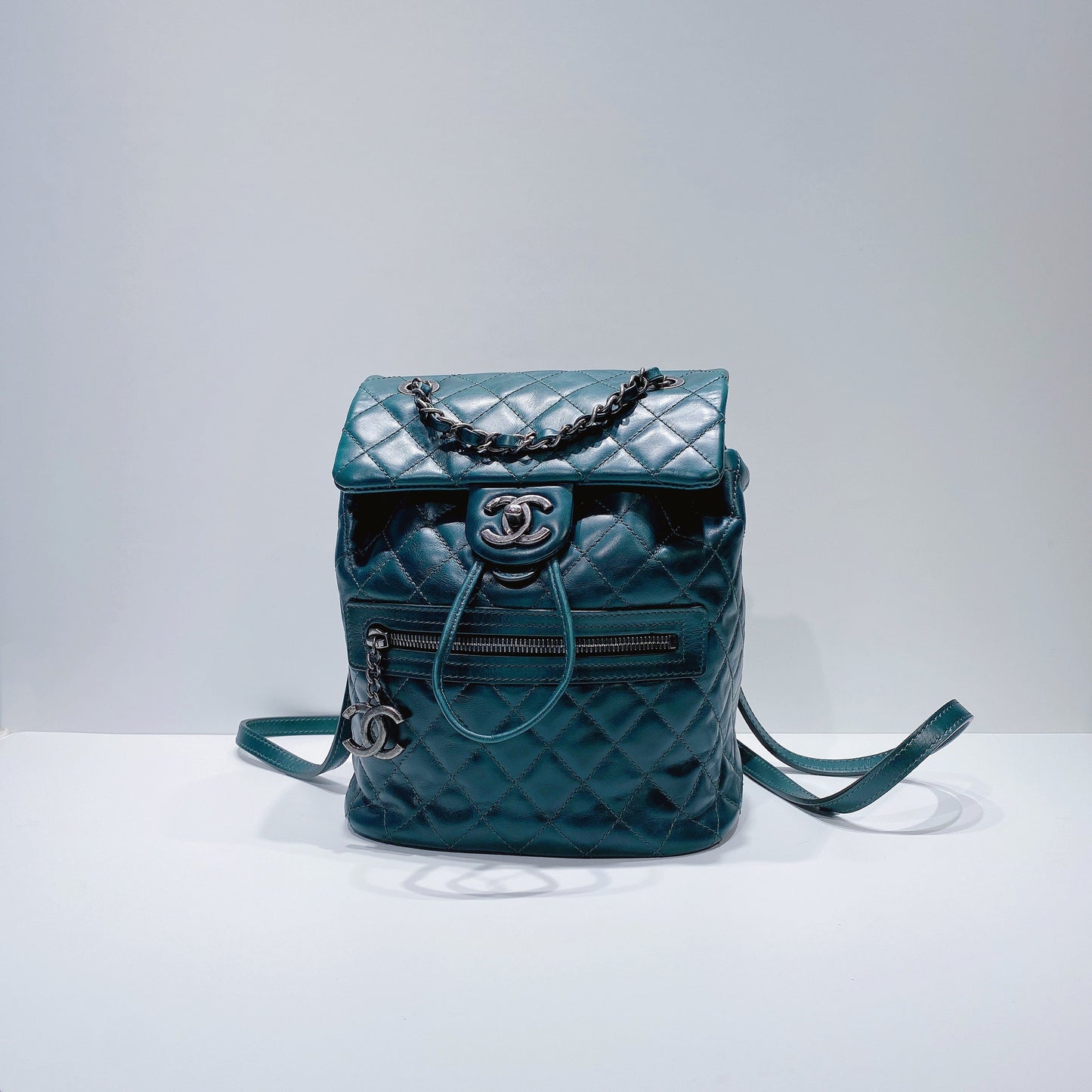 No.3686-Chanel Small Paris Salzburg Backpack