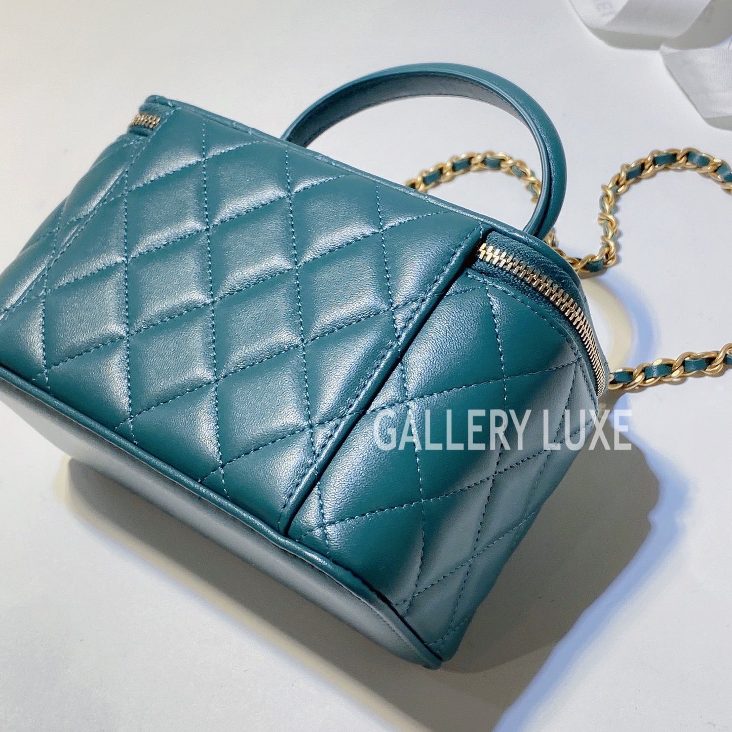 No.3253-Chanel Timeless Classic Handle Vanity With Chain (Brand New / 全新)
