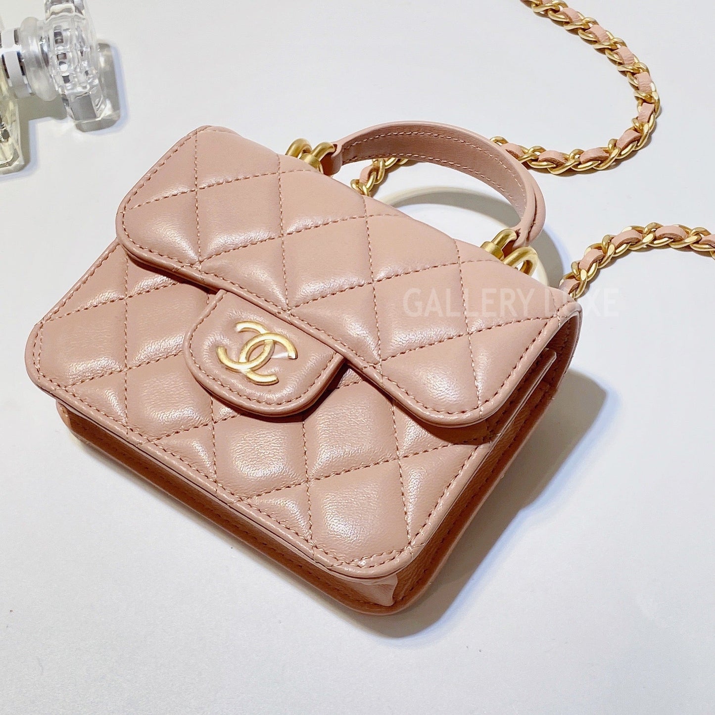 No.2980-Chanel Small Timeless Classic Handle  With Chain (Brand New /全新)