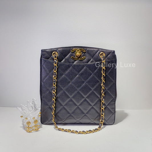 No.2382-Chanel Vintage CC Turn-Lock Shoulder Bag