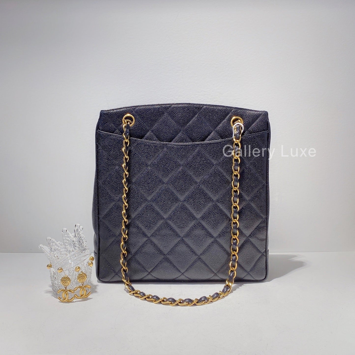 No.2382-Chanel Vintage CC Turn-Lock Shoulder Bag