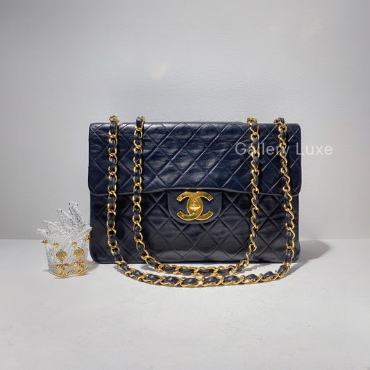 No.2179-Chanel Vintage Maxi Jumbo Flap Bag