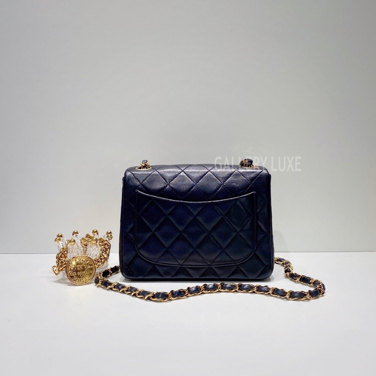 No.3445-Chanel Vintage Lambskin Classic Flap Mini 17cm