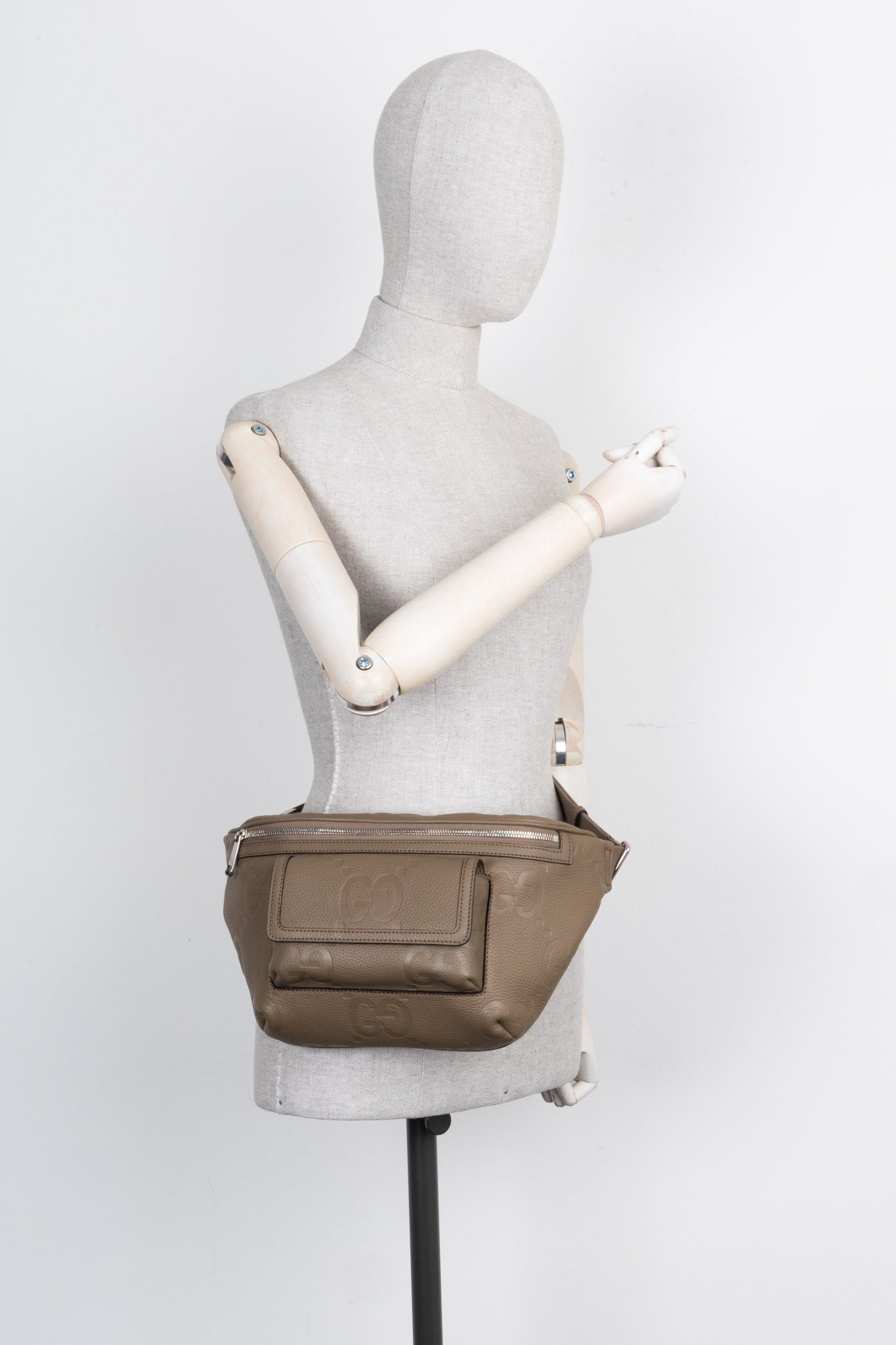 Luxury Gucci Trending 2025 GG Belt Bag Greige