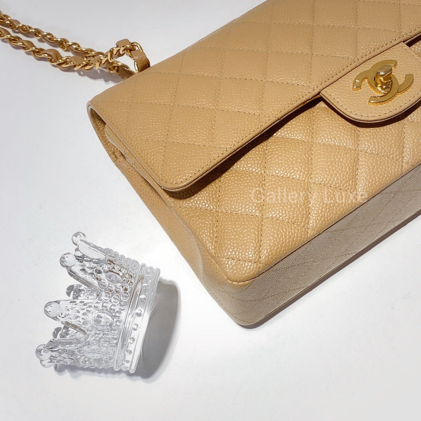 No.2416-Chanel Vintage Classic Flap Bag 25cm