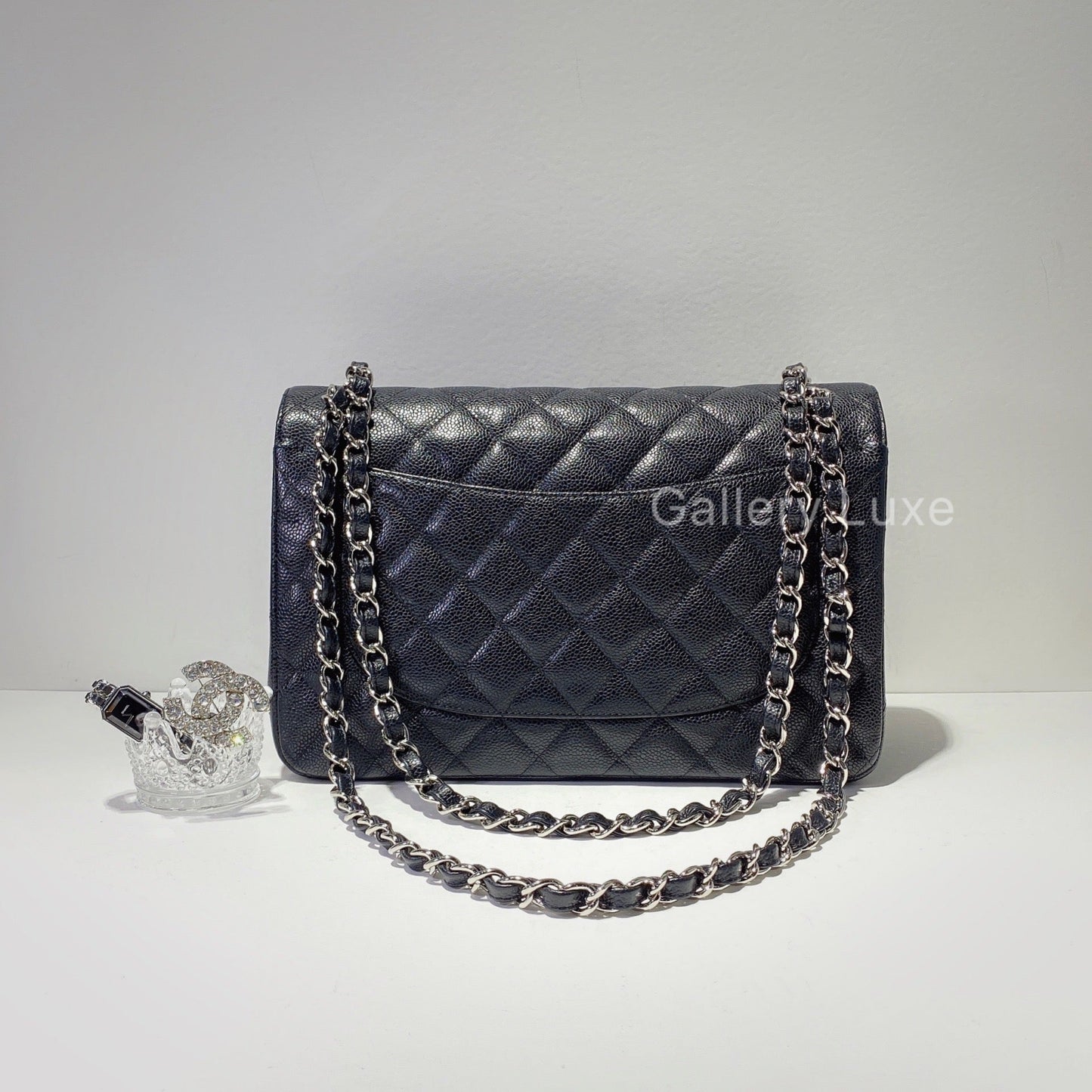 No.2302-Chanel Caviar Jumbo Classic Flap 30cm