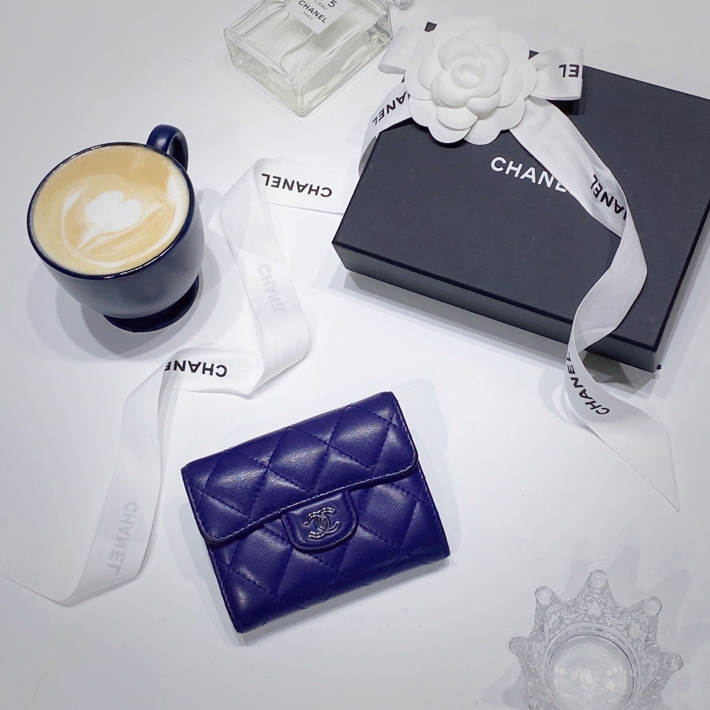 No.3435-Chanel Lambskin Timeless Classic Card Holder