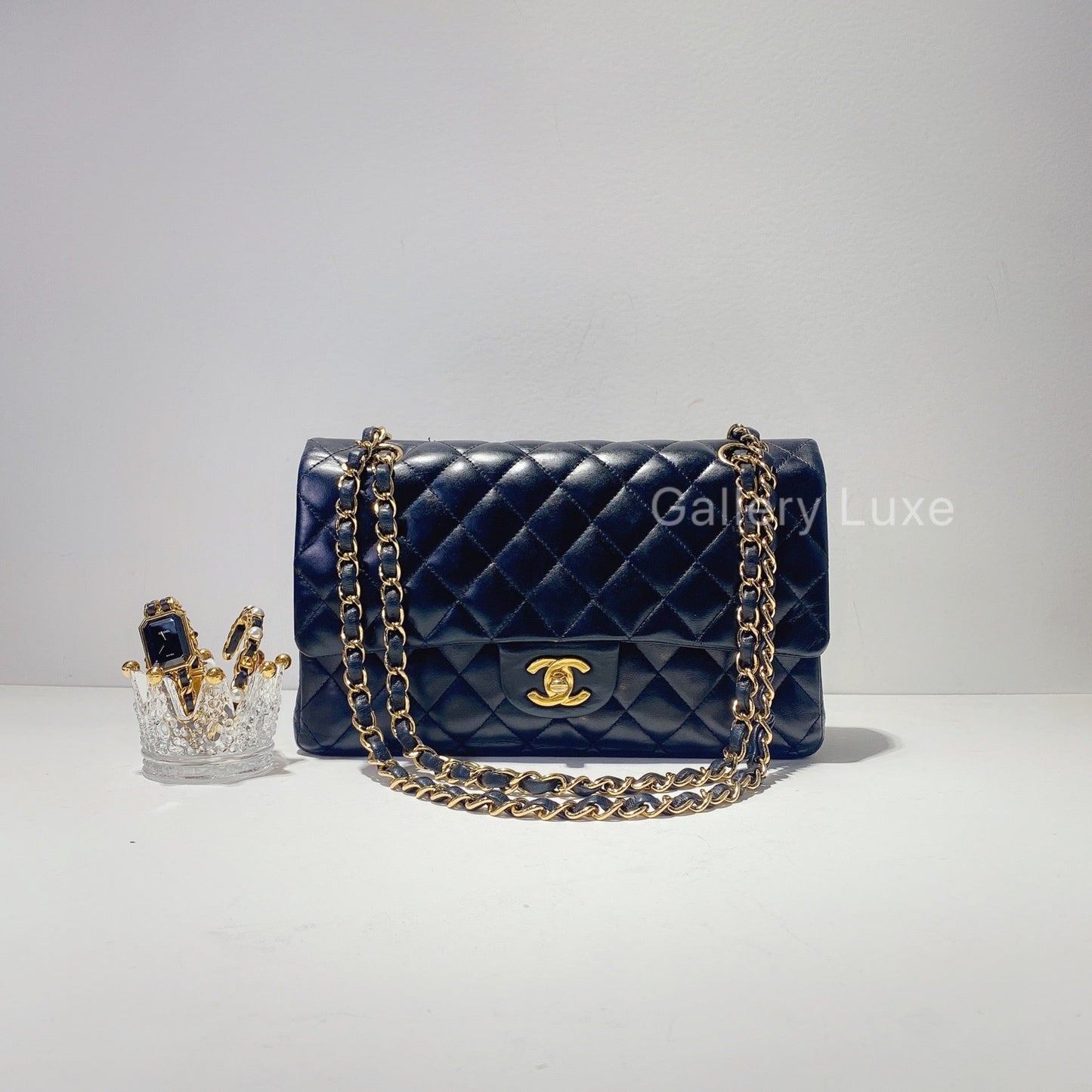 No.3379-Chanel Lambskin Classic Flap 25cm