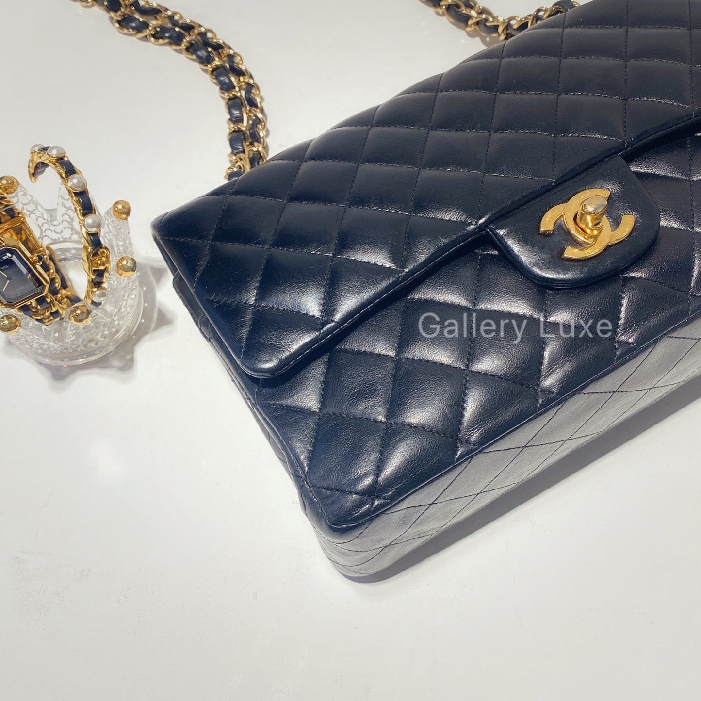 No.3379-Chanel Lambskin Classic Flap 25cm