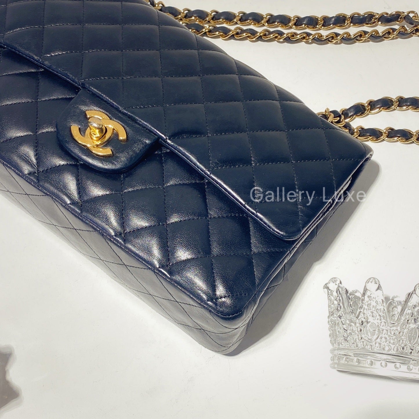 No.3379-Chanel Lambskin Classic Flap 25cm