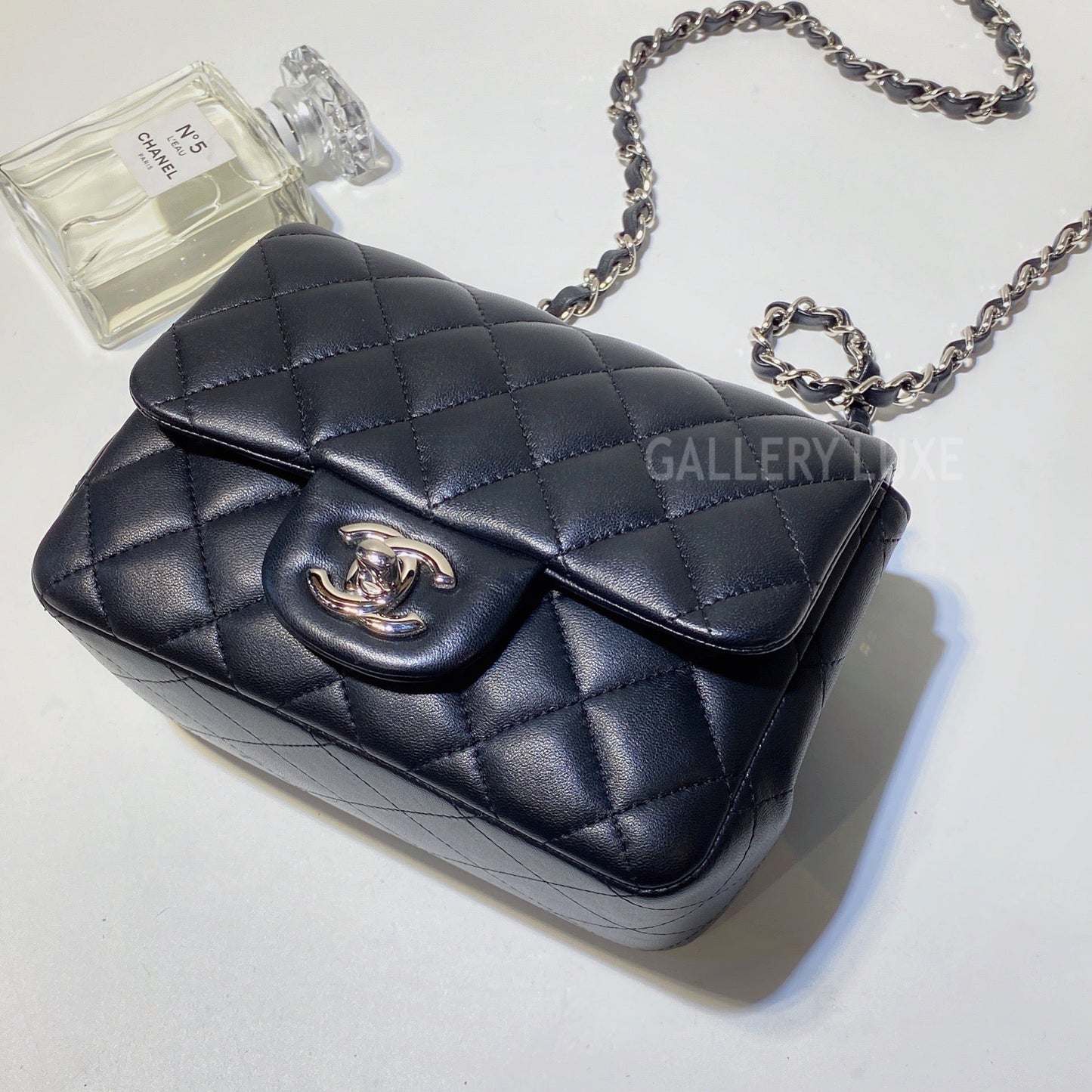 No.3001-Chanel Lambskin Classic Flap Mini 17cm