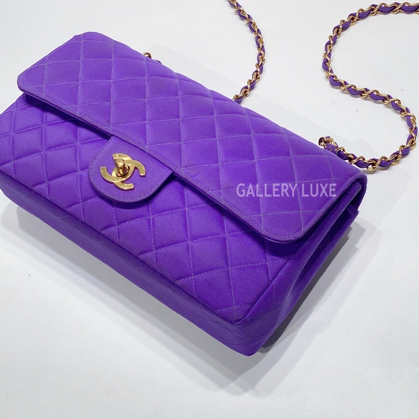No.3428-Chanel Vintage Nylon Classic Flap Bag