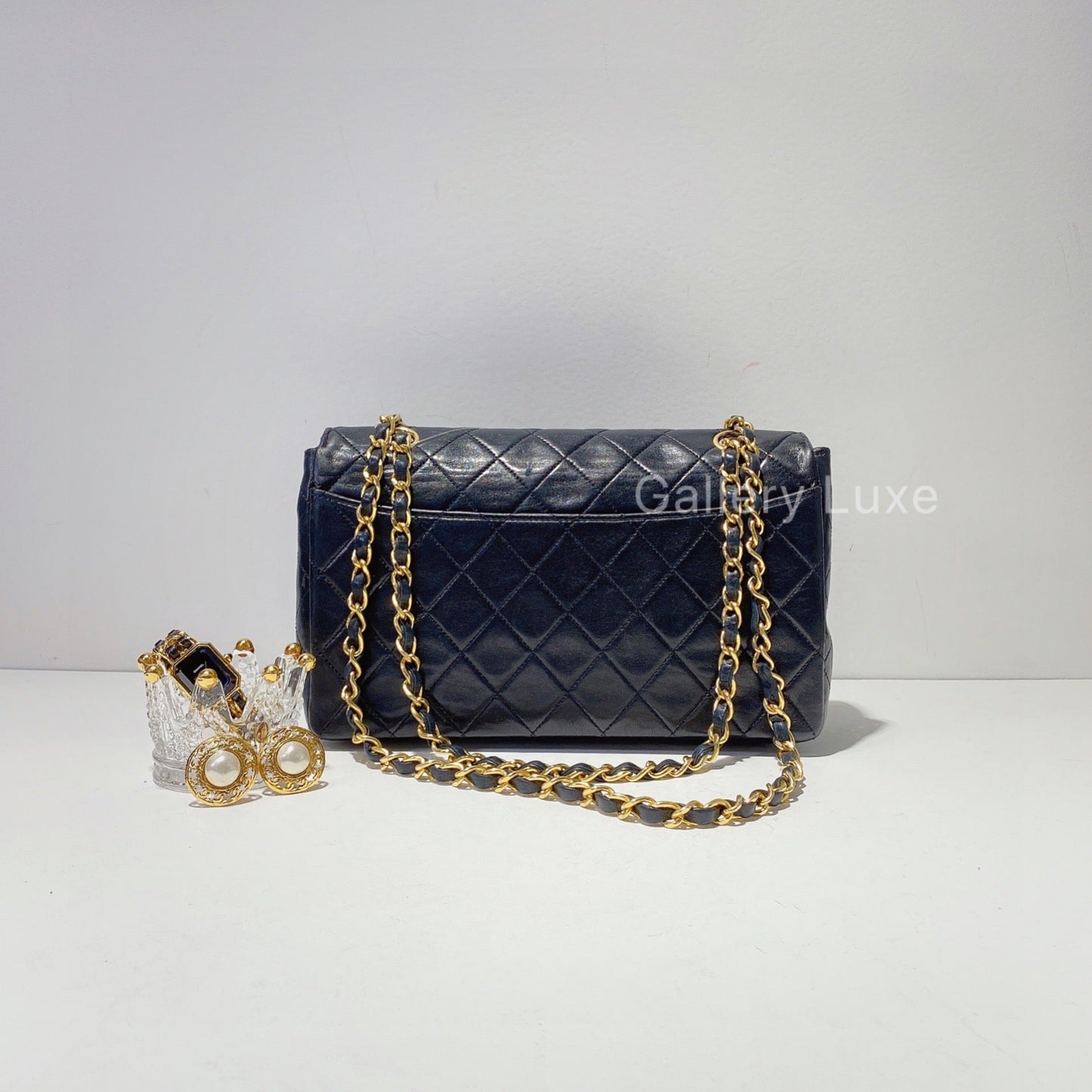 No.2415-Chanel Vintage Lambskin Flap Bag