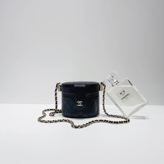 No.3864-Chanel Small CC Allure Vanity With Chain