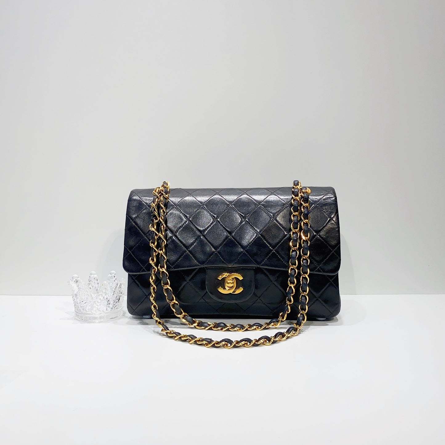 No.3861-Chanel Vintage Lambskin Classic Flap 25cm