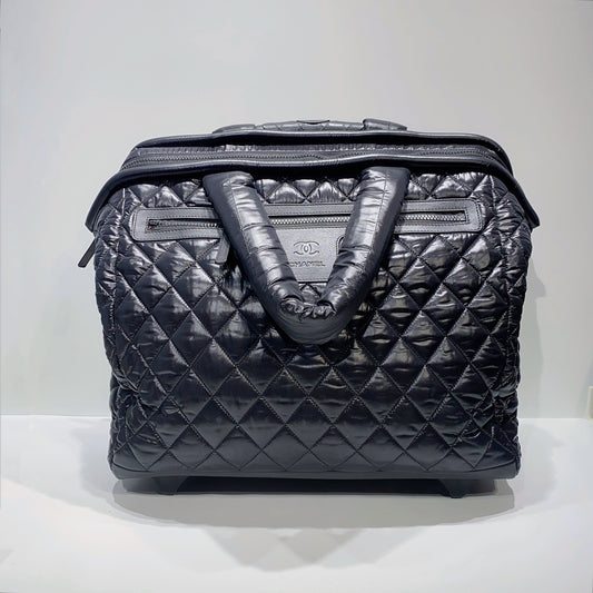 No.3802-Chanel Small Coco Travel Trolley