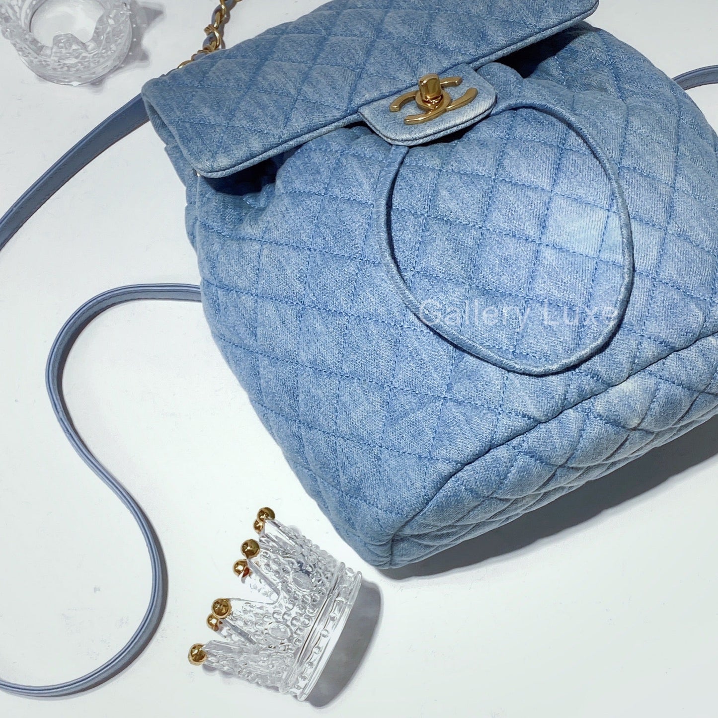 No.2432-Chanel Denim Small Backpack