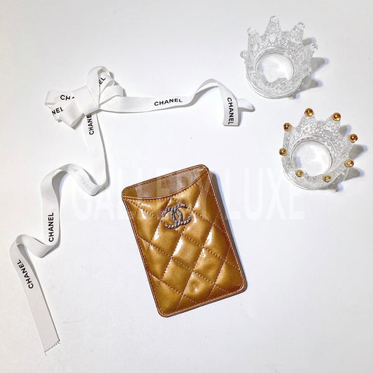 No.3220-Chanel Patent Brilliant Card Holder