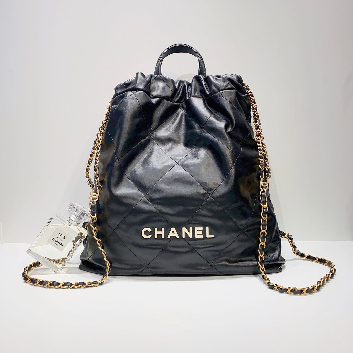 No.3866-Chanel Large 22 Backpack