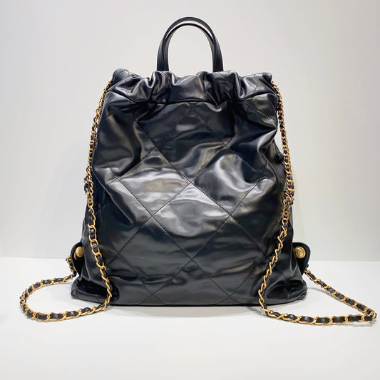 No.3866-Chanel Large 22 Backpack