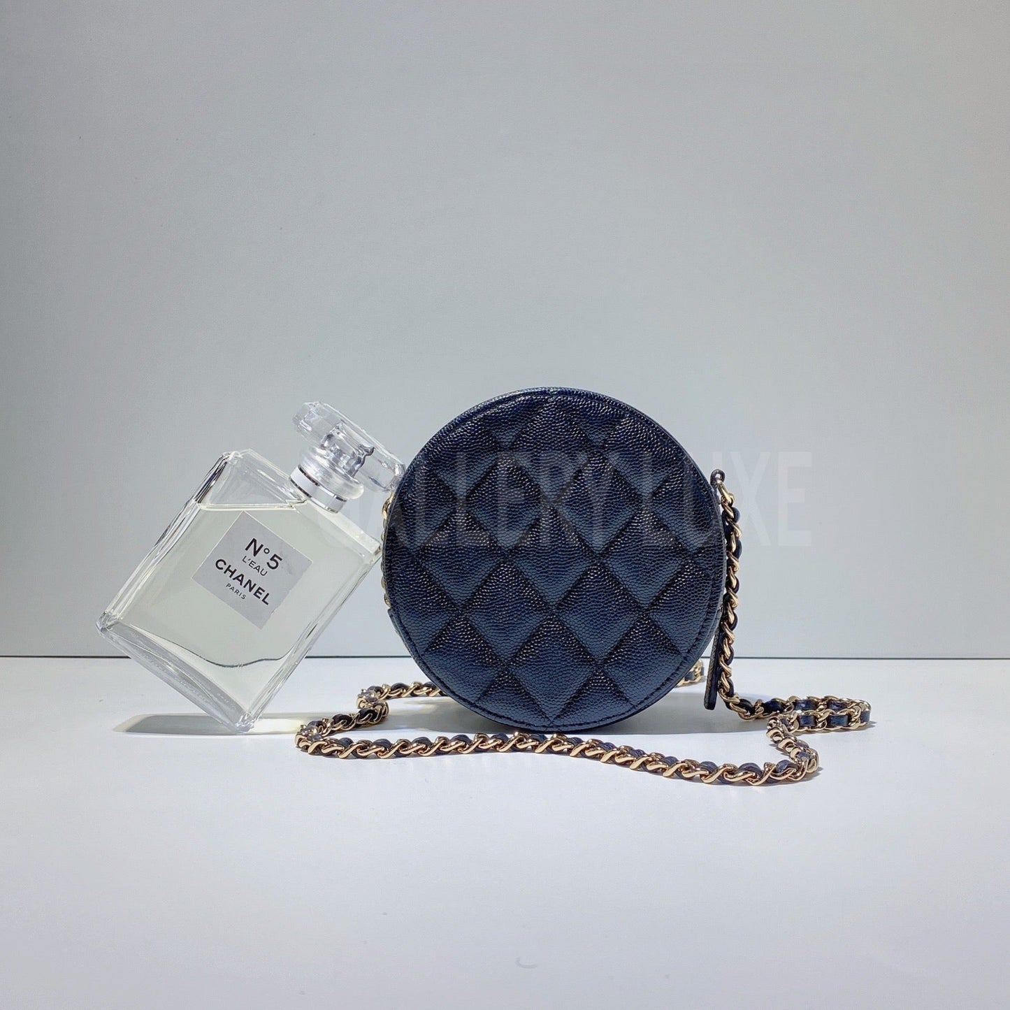 No.3268-Chanel Caviar Timeless Classic Clutch With Chain