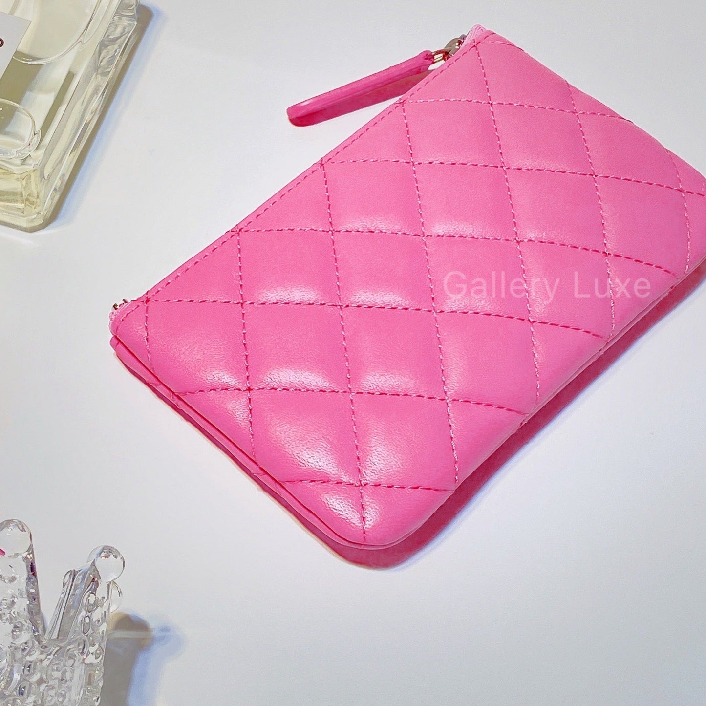 No.2695-Chanel Lambskin Mini O Case Pouch (Brand New/全新)