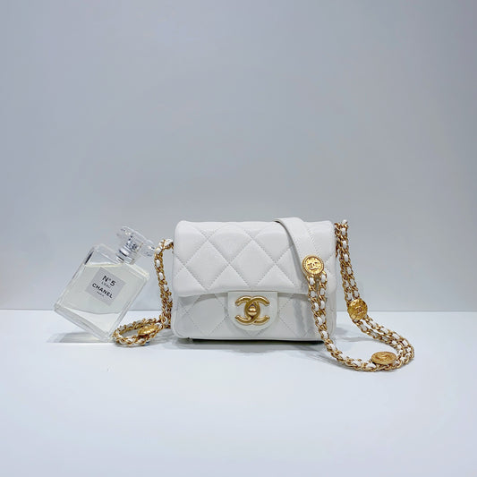 No.3726-Chanel Small Twist Your Buttons Flap Bag  (Brand New/全新)