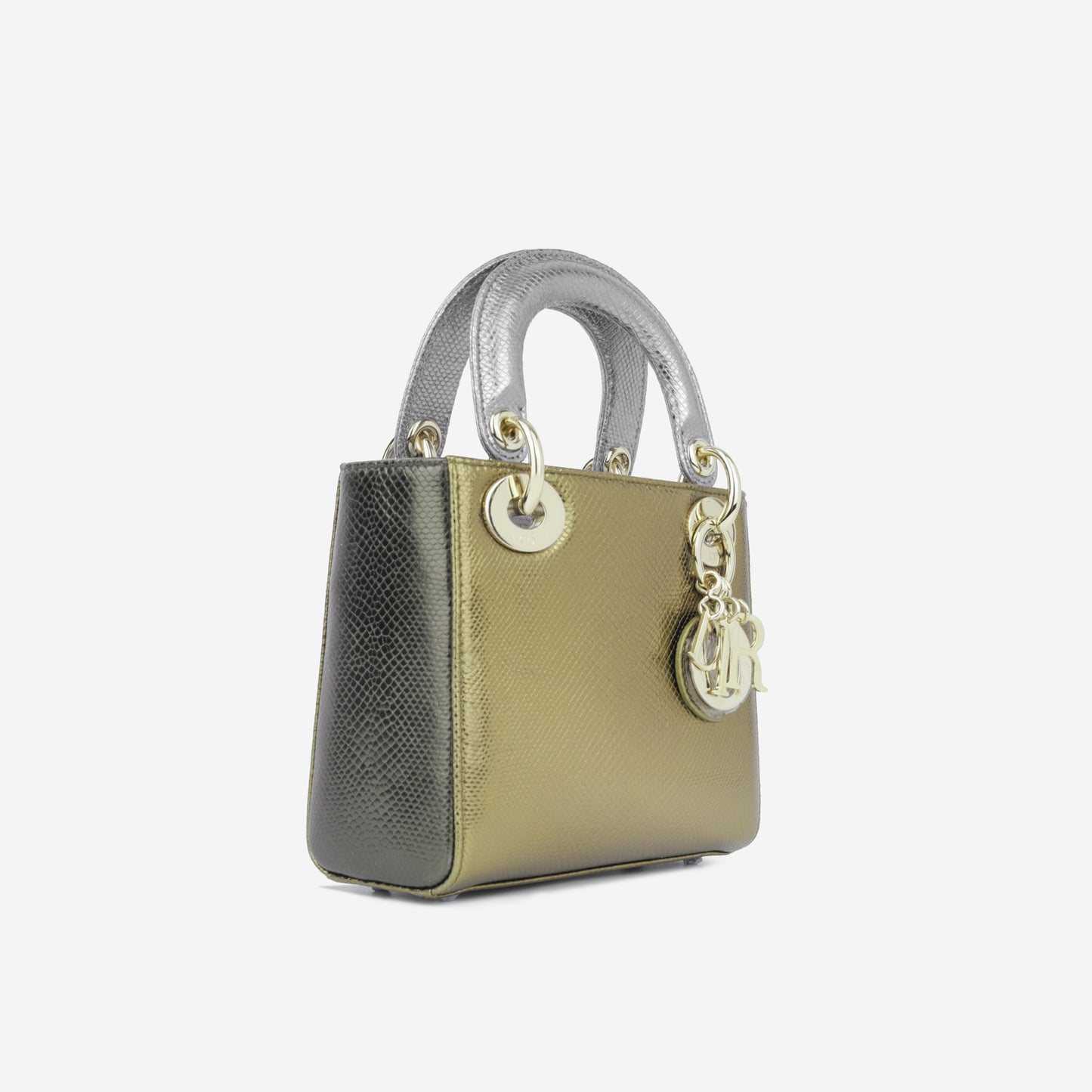 Luxury Dior Mini Lady Luxury Dior - Silver/Gold