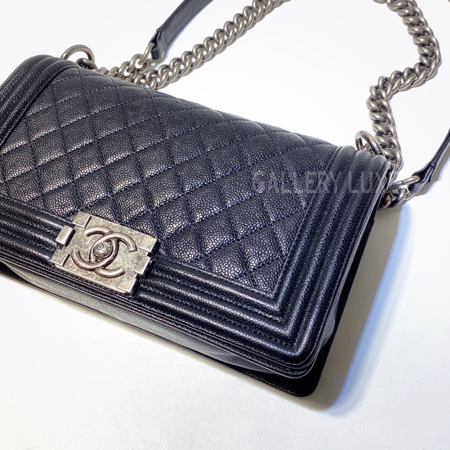 No.3022-Chanel Caviar Boy 25cm