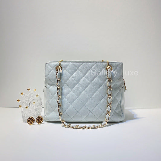No.2282-Chanel Vintage Caviar Petite Timeless Tote Bag