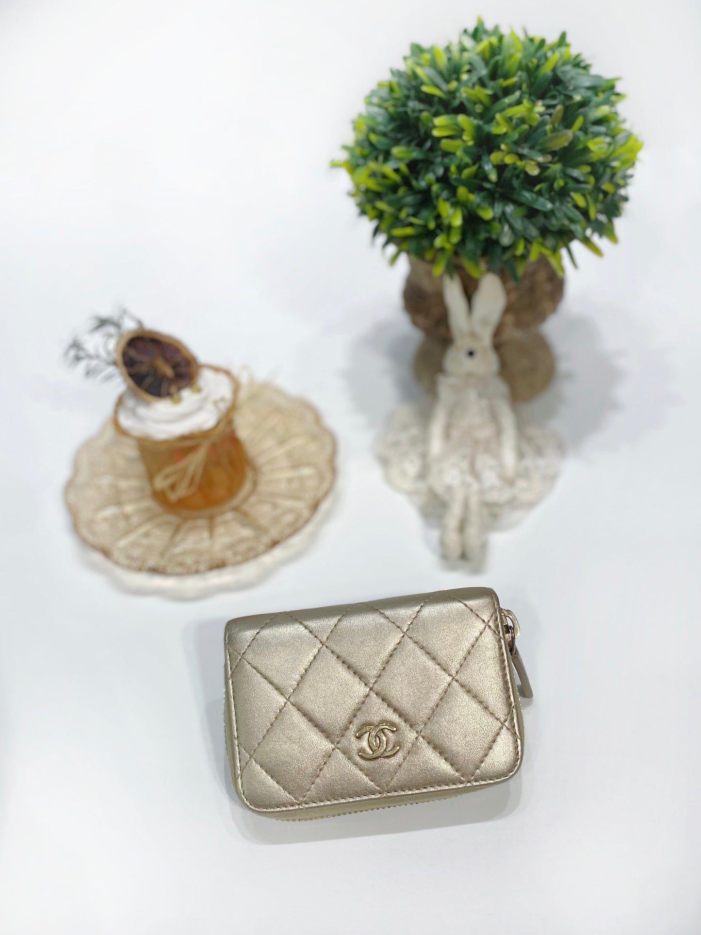 No.2847-Chanel Lambskin Timeless Classic Card Holder