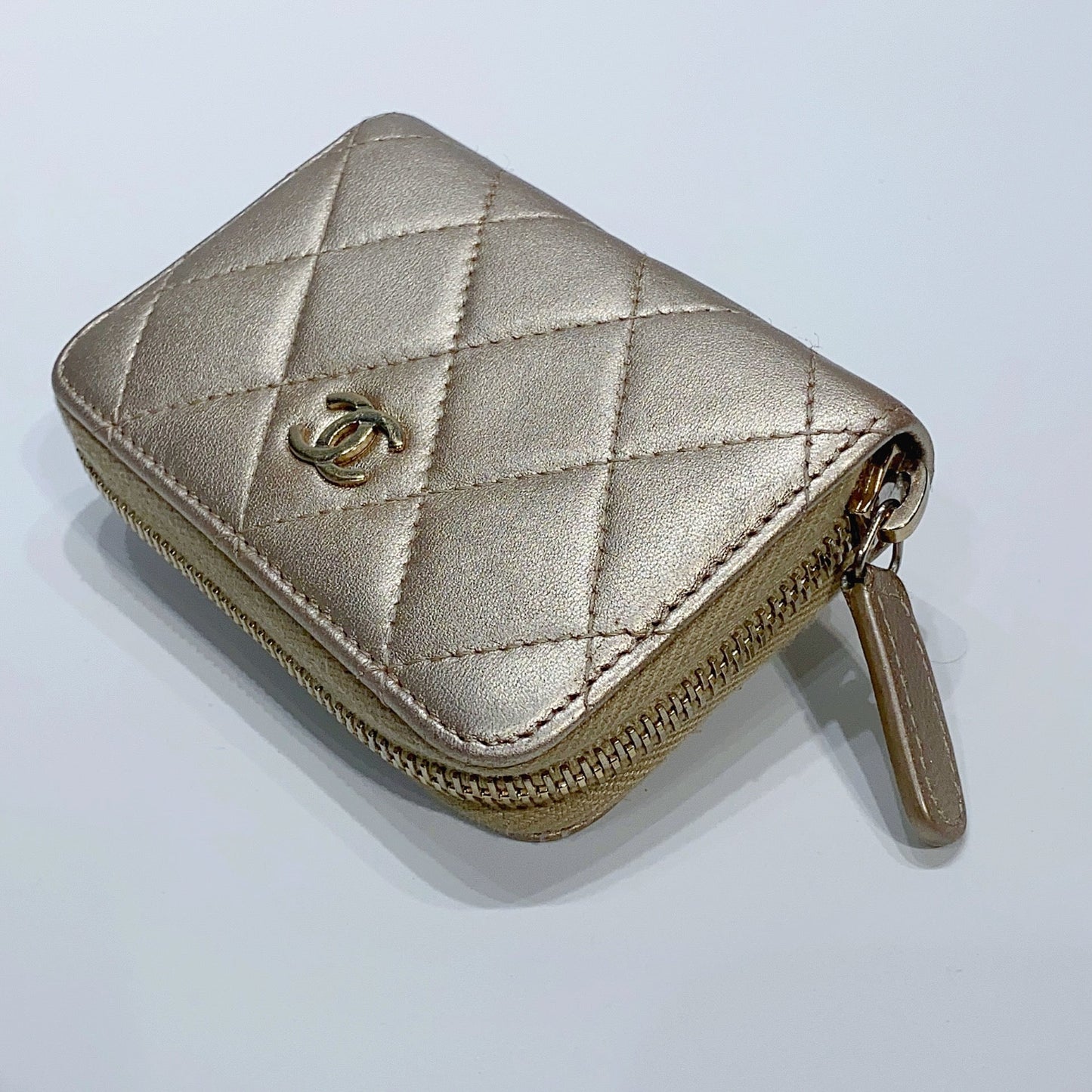 No.2847-Chanel Lambskin Timeless Classic Card Holder